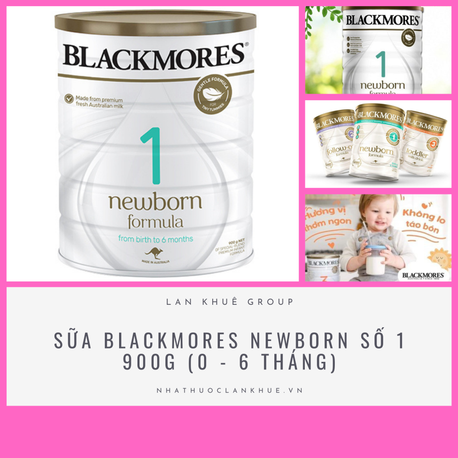 SỮA BLACKMORES SỐ 1 900G (0-6 THÁNG TUỔI)