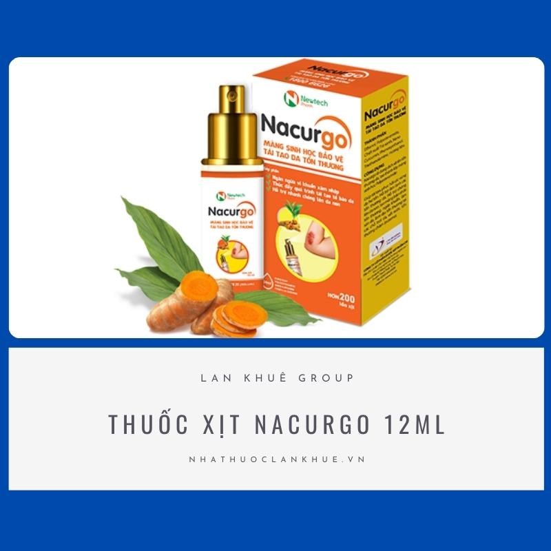 THUỐC XỊT NACURGO 12ML