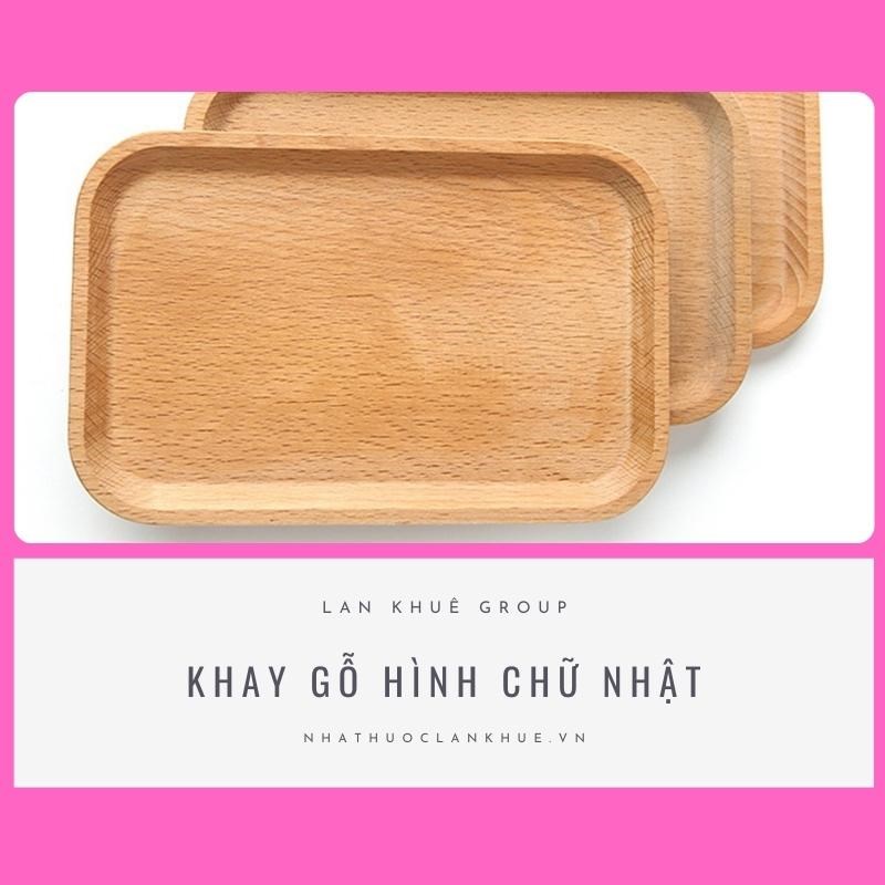 KHAY GỖ HÌNH CHỮ NHẬT