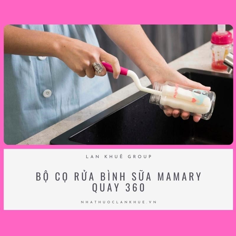 BỘ CỌ RỬA BÌNH SỮA MAMARY QUAY 360