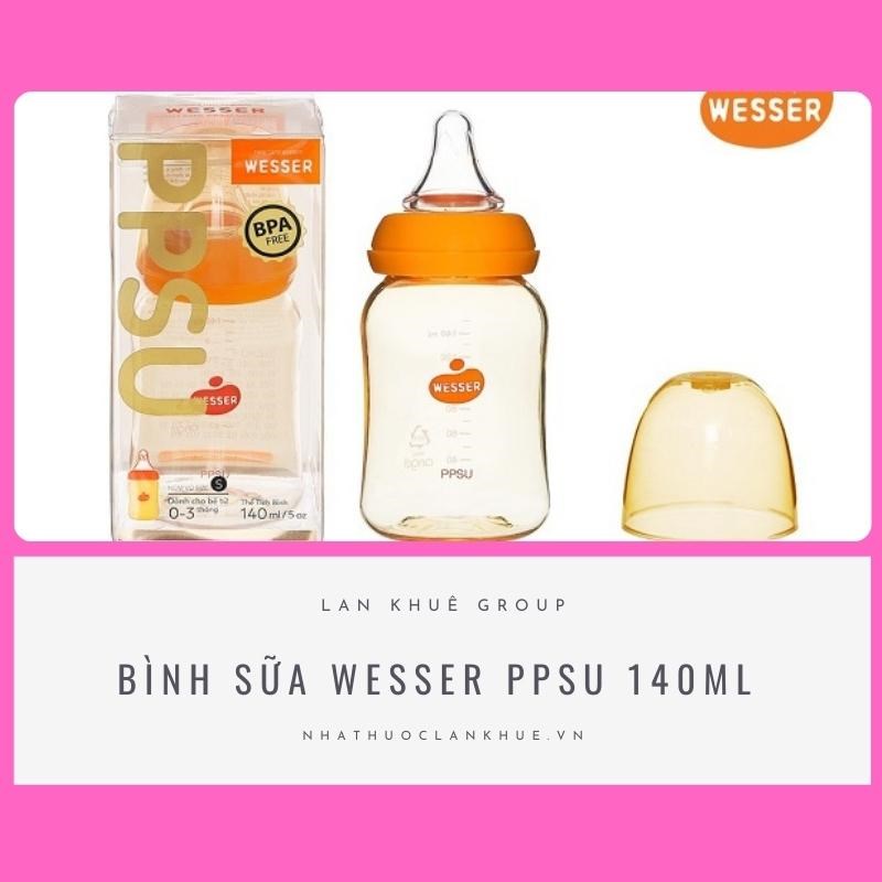 BÌNH SỮA WESSER PPSU 140ML 