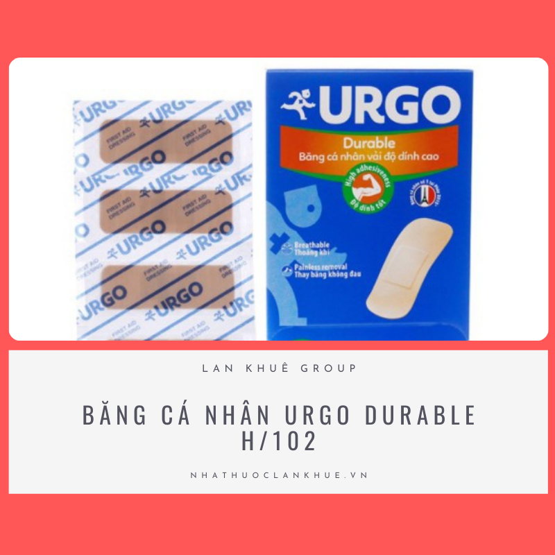 BĂNG CÁ NHÂN URGO DURABLE H/102