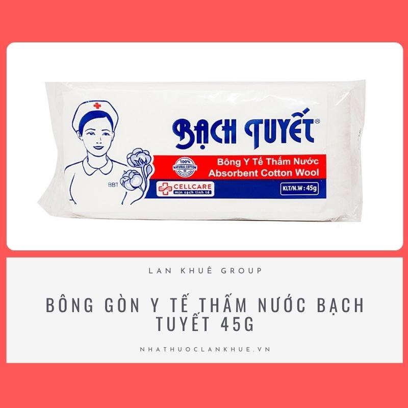 BÔNG GÒN Y TẾ THẤM NƯỚC BẠCH TUYẾT 45G