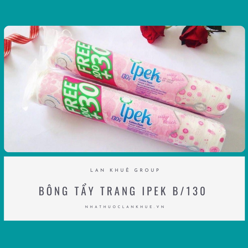 BÔNG TẨY TRANG IPEK B/130 