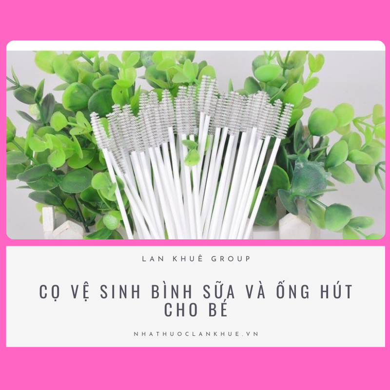 CỌ VỆ SINH BÌNH SỮA VÀ ỐNG HÚT CHO BÉ