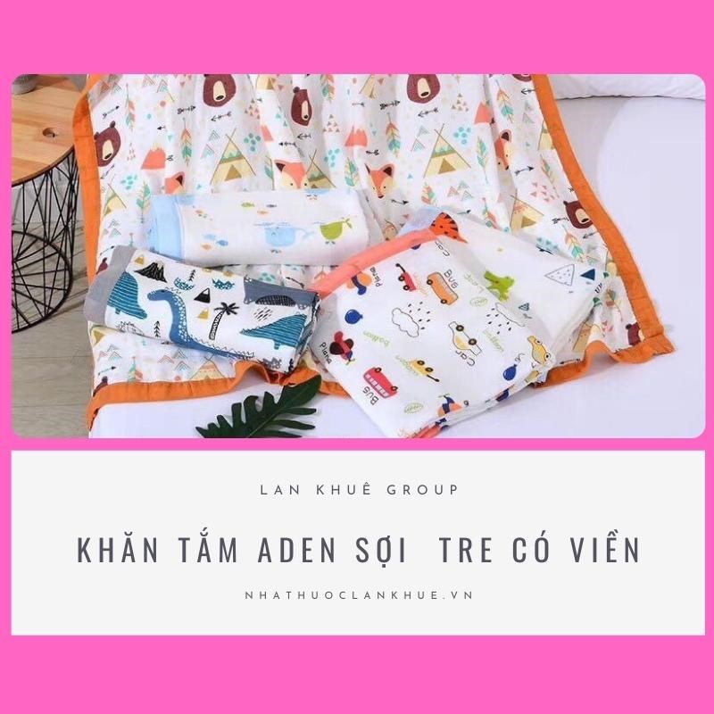 KHĂN TẮM ADEN SỢI TRE CÓ VIỀN