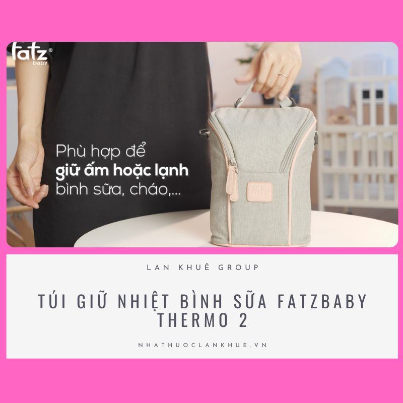 TÚI GIỮ NHIỆT BÌNH SỮA FATZBABY THERMO 2