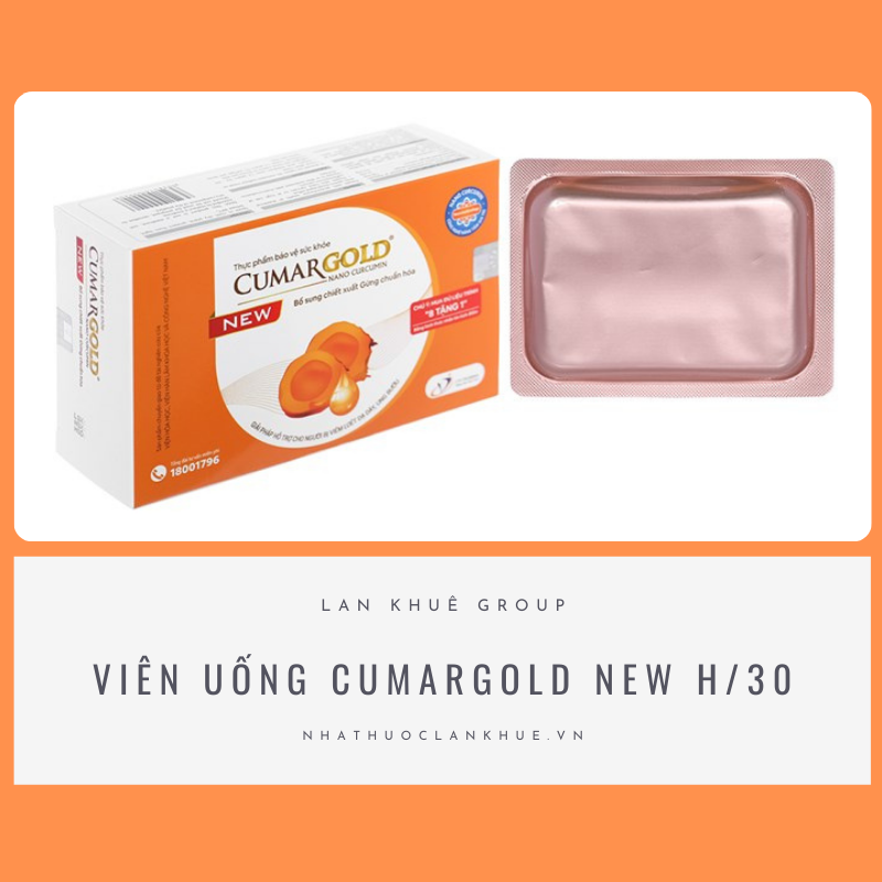 VIÊN UỐNG CUMARGOLD NEW H/30