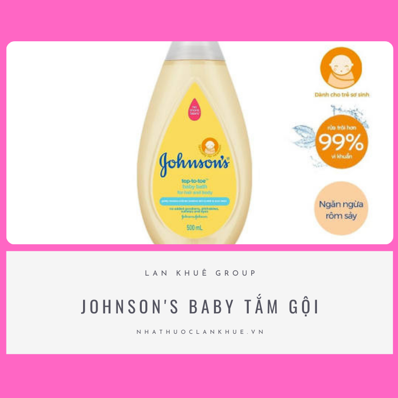 JOHNSON'S BABY Tắm Gội 500Ml