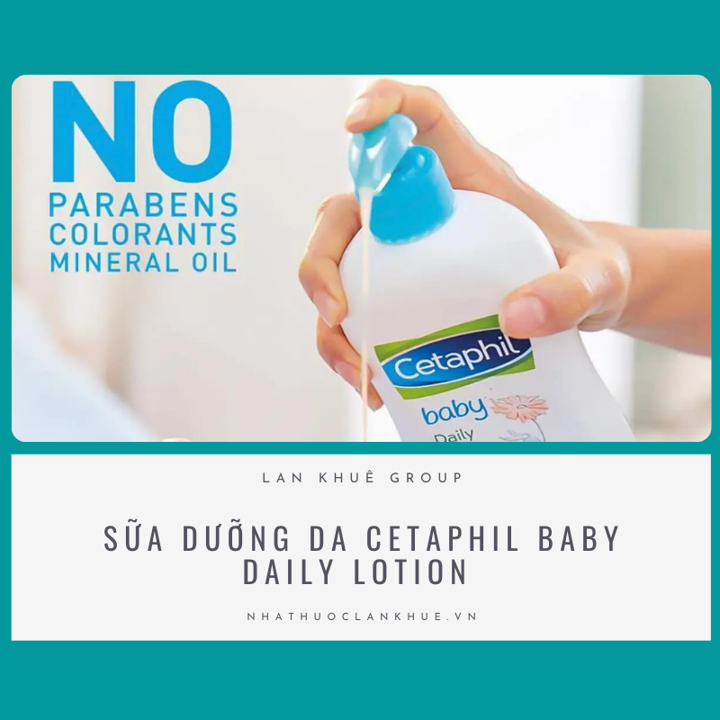 SỮA DƯỠNG DA CETAPHIL BABY DAILY LOTION 