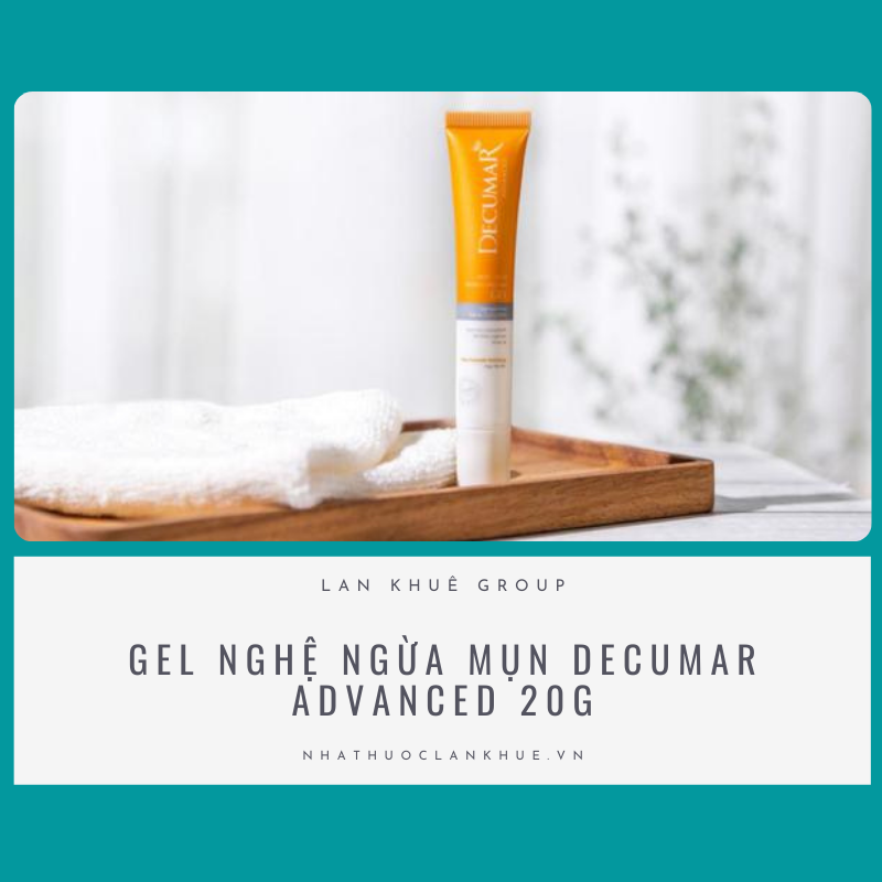 GEL NGHỆ NGỪA MỤN DECUMAR ADVANCED 20G