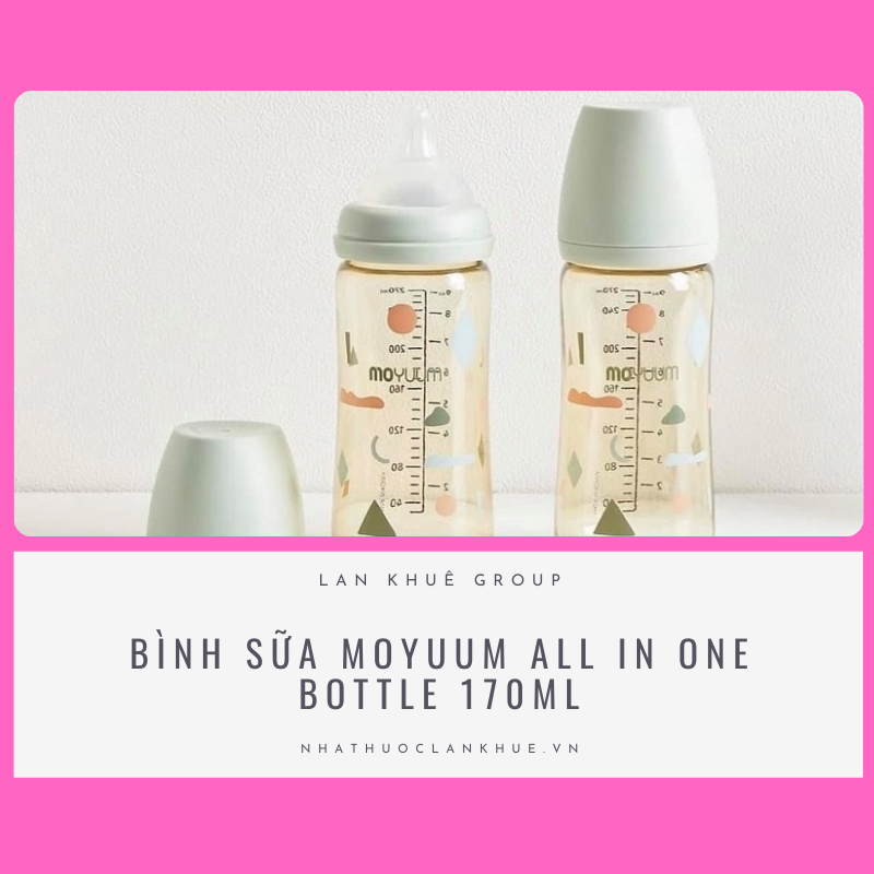 BÌNH SỮA MOYUUM ALL IN ONE BOTTLE 170ML