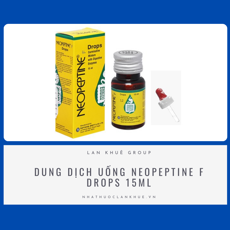 DUNG DỊCH UỐNG NEOPEPTINE F DROPS 15ML