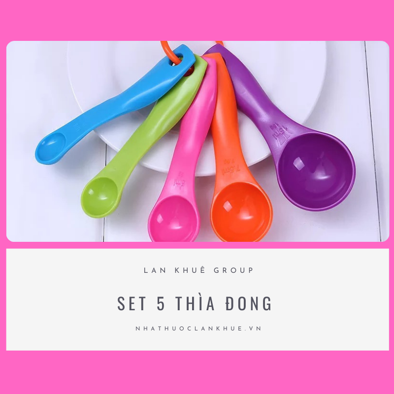 SET 5 THÌA ĐONG 