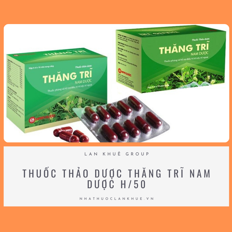 THUỐC THẢO DƯỢC THĂNG TRĨ NAM DƯỢC H/50