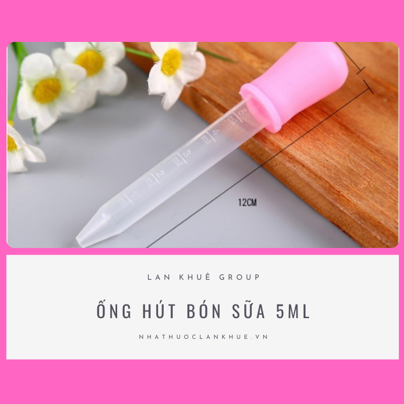 ỐNG HÚT BÓN SỮA 5ML 