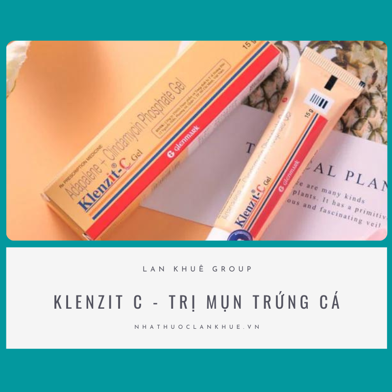 [HSD 02/2025] KLENZIT C - TRỊ MỤN TRỨNG CÁ