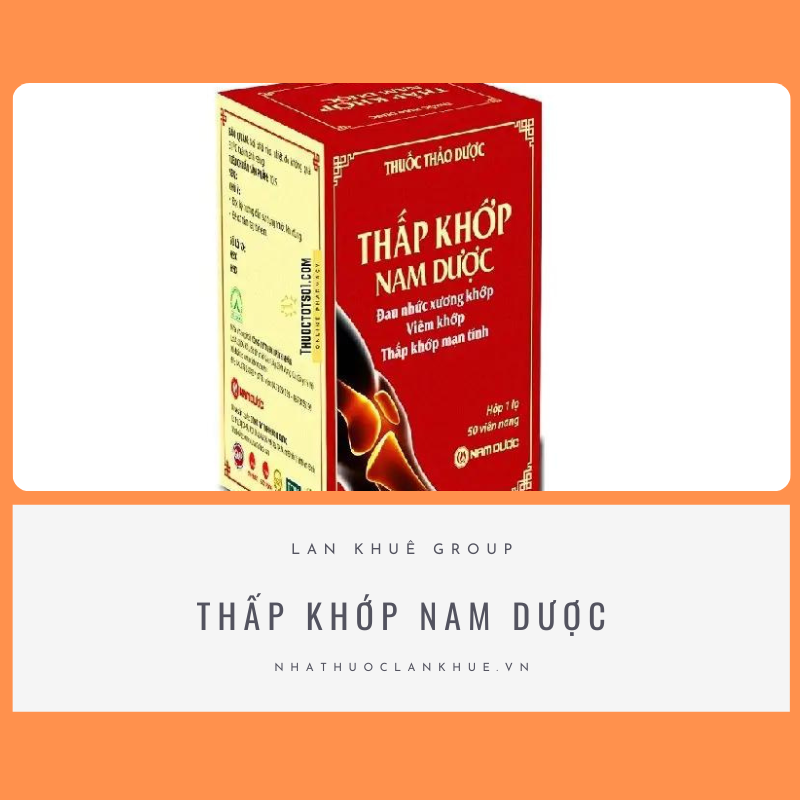 THẤP KHỚP NAM DƯỢC