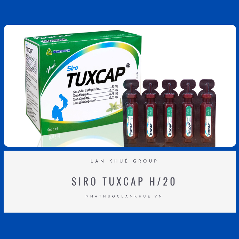 SIRO TUXCAP H/20 Ống