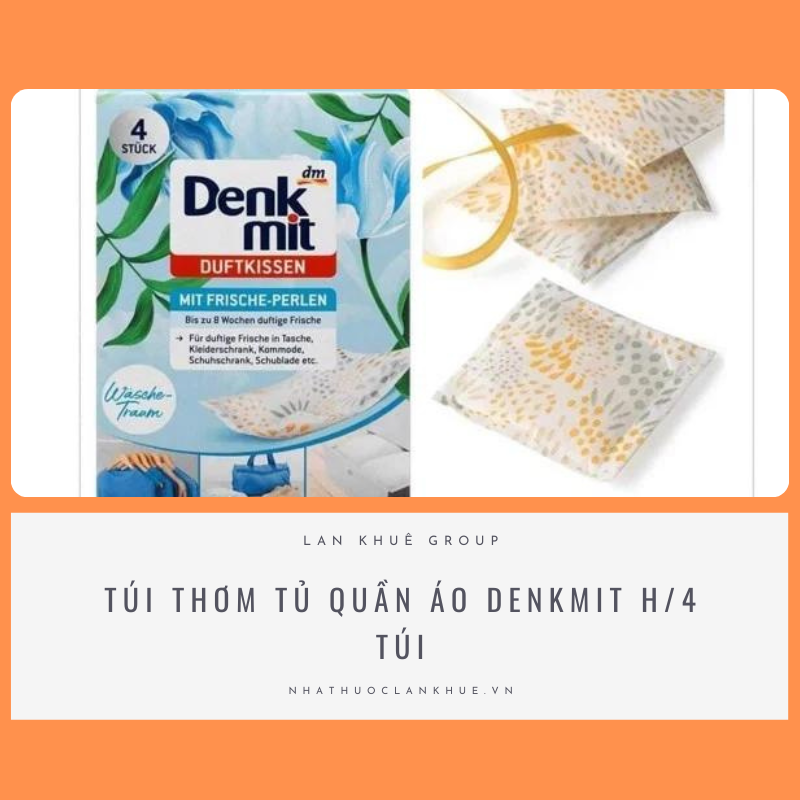 TÚI THƠM TỦ QUẦN ÁO DENKMIT H/4 TÚI