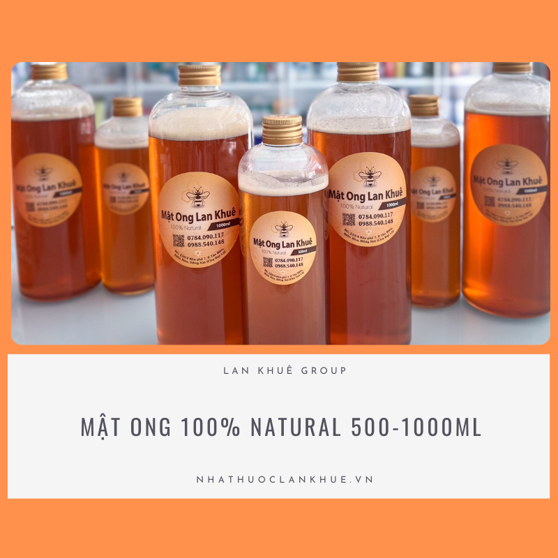 MẬT ONG LAN KHUÊ - 100% NATURAL ĐẾN TỪ TÂY NGUYÊN