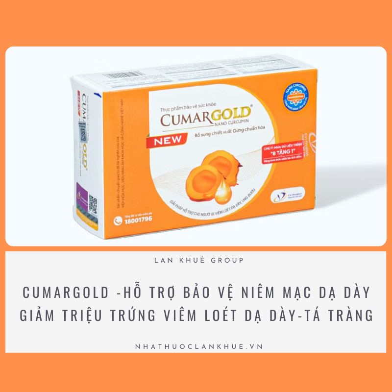 CURMARGOLD NEW HỘP 30 VIÊN- HỖ TRỢ BẢO VỆ NIÊM MẠC DẠ DÀY, GIÚP GIẢM CÁC TRIỆU CHỨNG NHƯ Ợ HƠI, Ợ CHUA, ĐẦY BỤNG, KHÓ TIÊU 